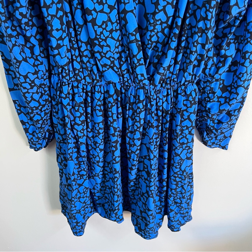 Zadig & Voltaire Reveal Print Coeur Heart Print Mini Dress - Picture 7 of 15